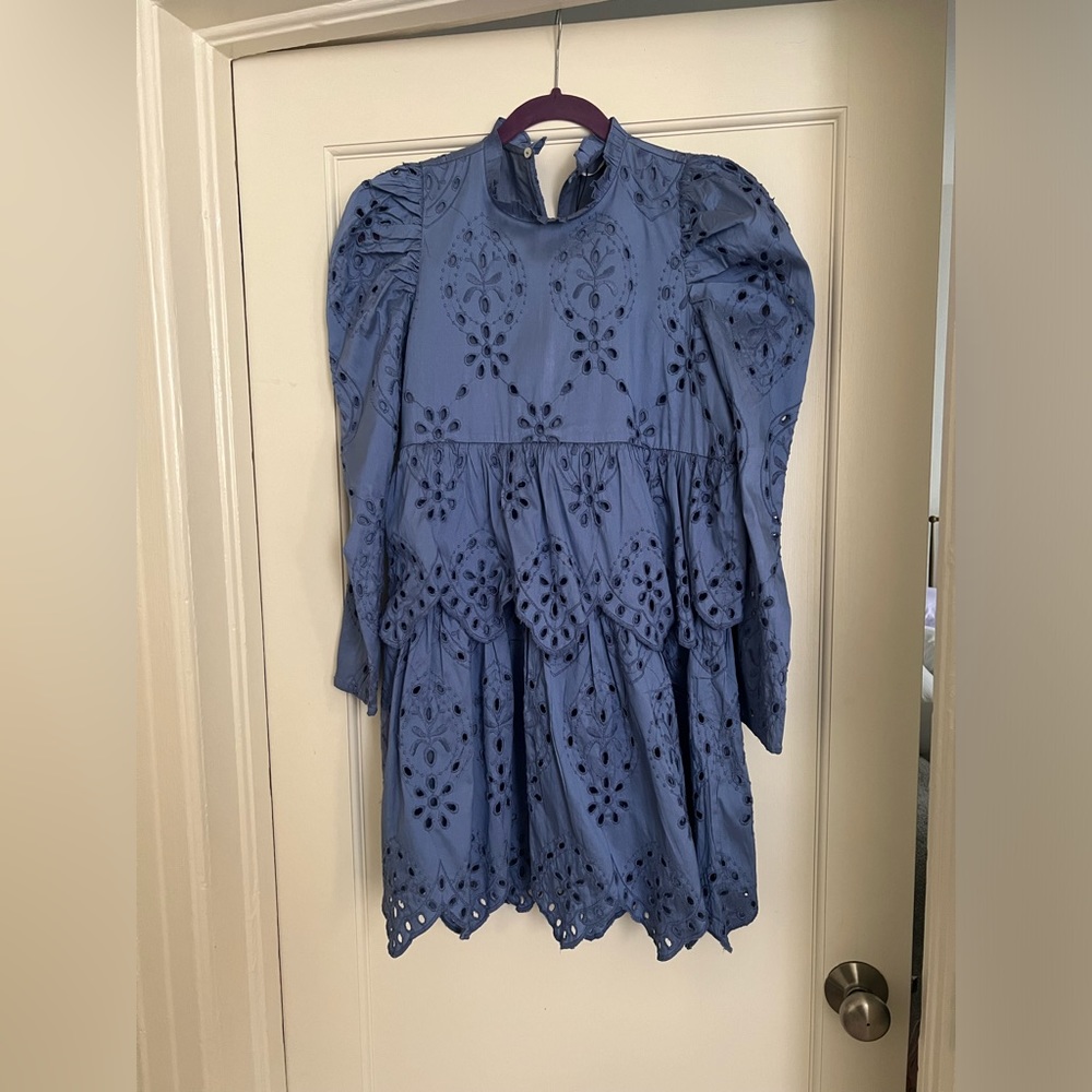 Blue Zara Mini Dress